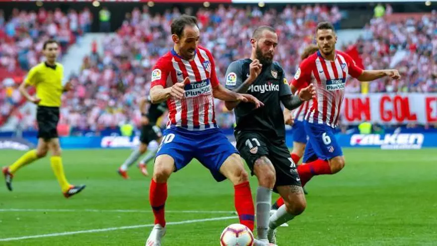 LaLiga Santander: Els gols de l'Atlètic de Madrid-Sevilla (1-1)