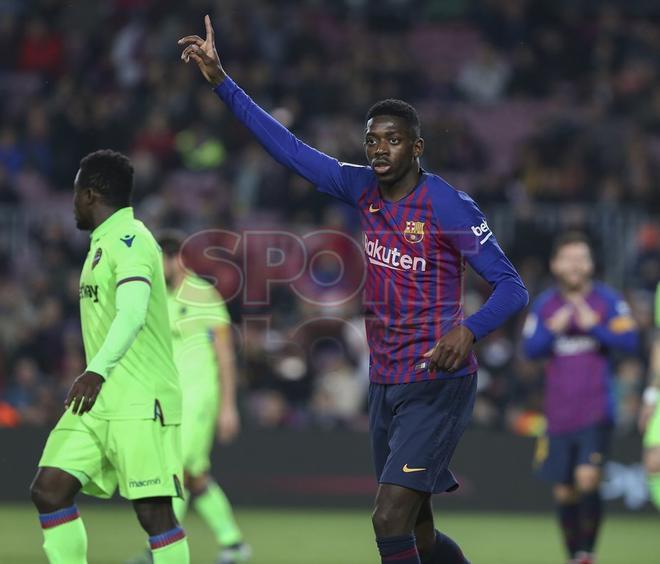 FC Barcelona, 3 - Levante UD, 0