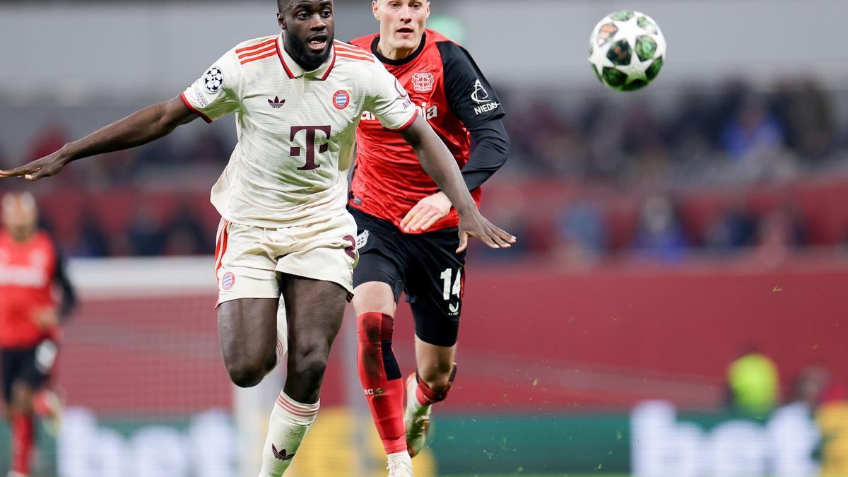 Lazio - Bayern Munich: La expulsión de Upamecano