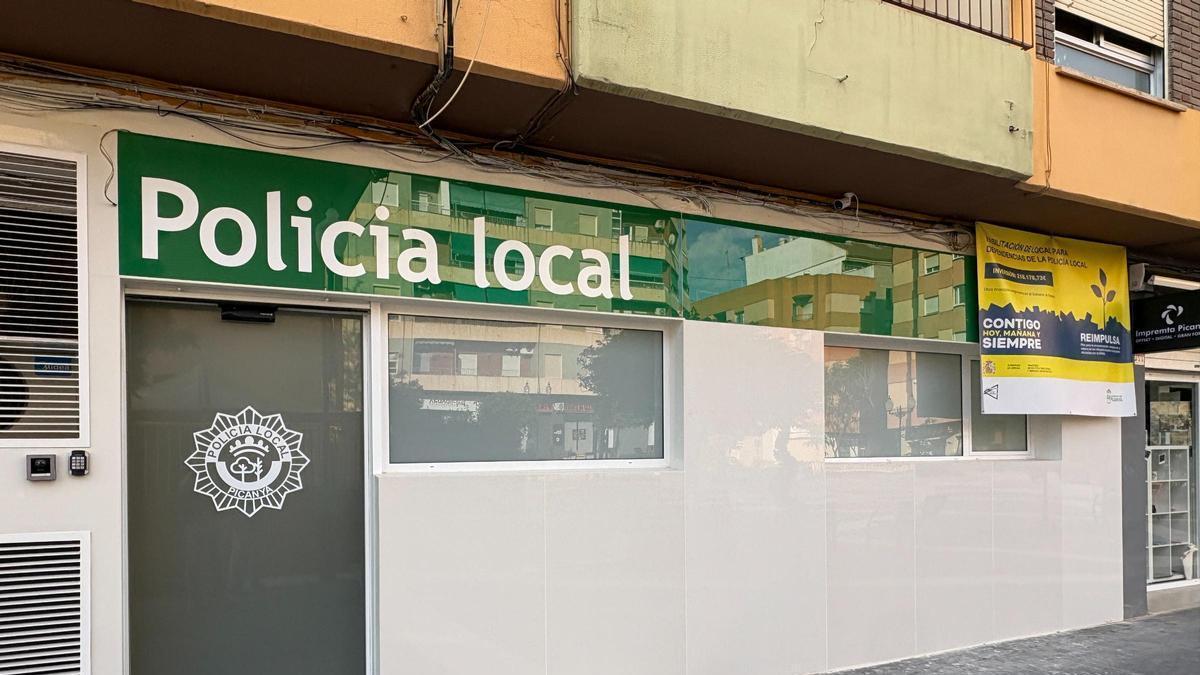 Les oficines de la Policia Local de Picanya en la plaça Espanya