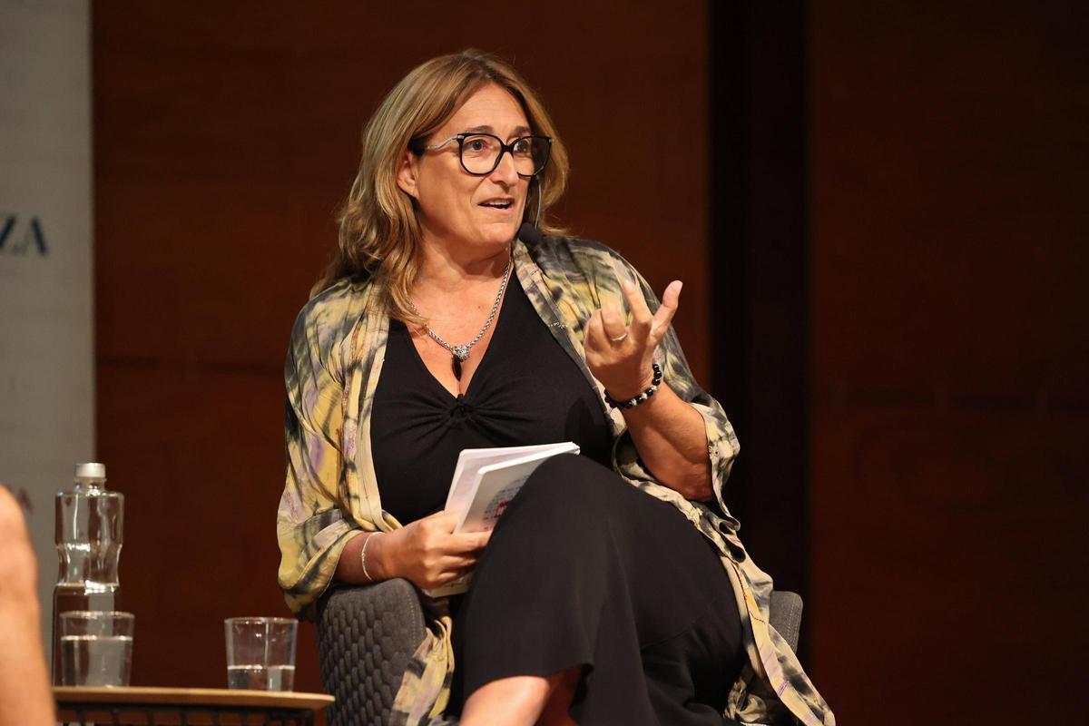 Belén Alvite en el Club Diario el año pasado