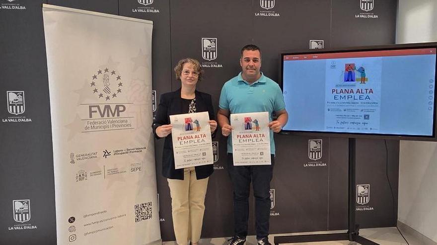 Vall d'Alba will host a job fair to find work in Plana Alta