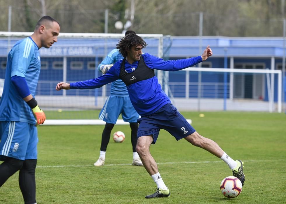 Entrenamiento del Real Oviedo