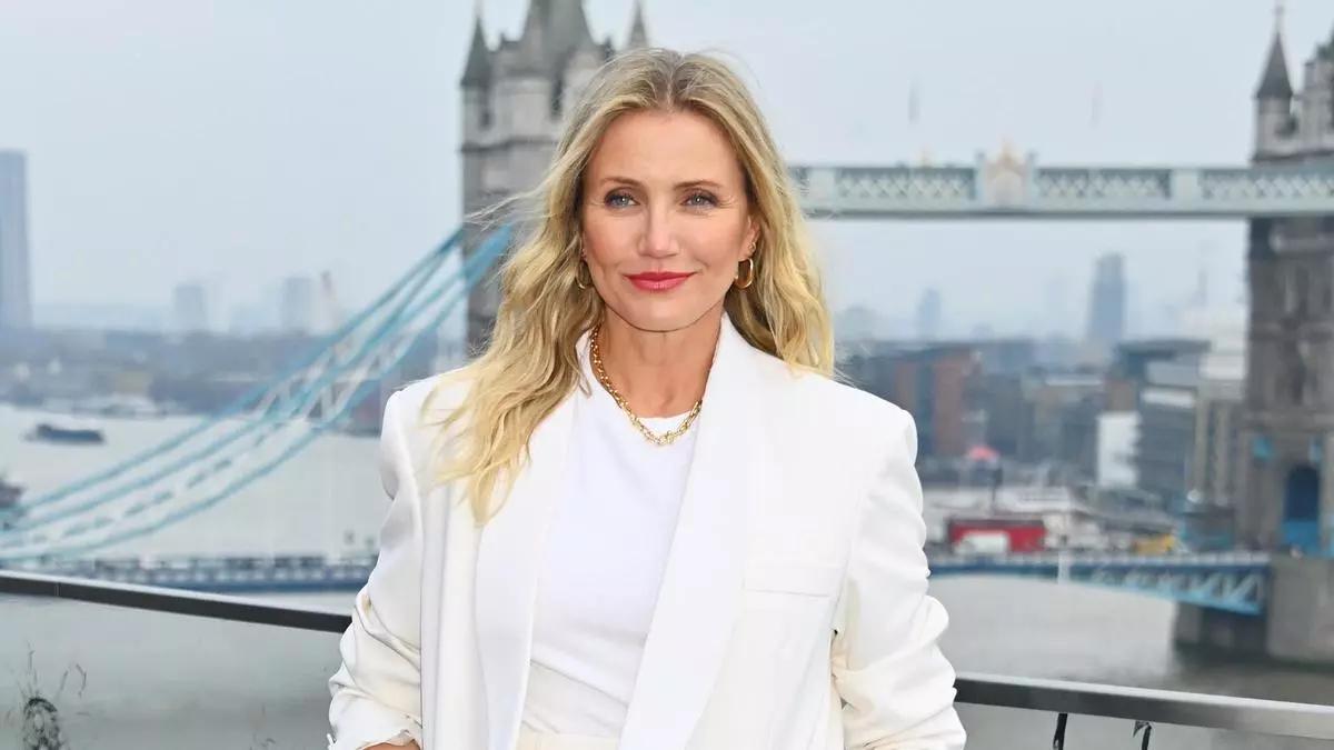 Cameron Diaz, con las mechas que rejuvenecen al instante.
