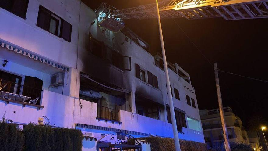 Fallece una mujer en el incendio de su casa en El Campello