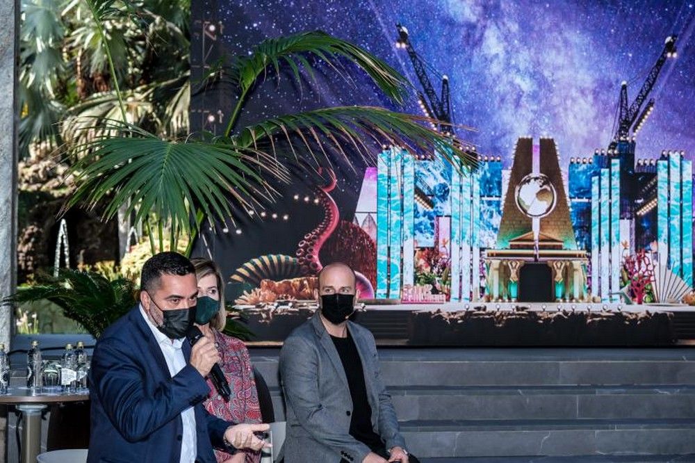 Presentación del escenario del Carnaval de Las Palmas de Gran Canaria 2021