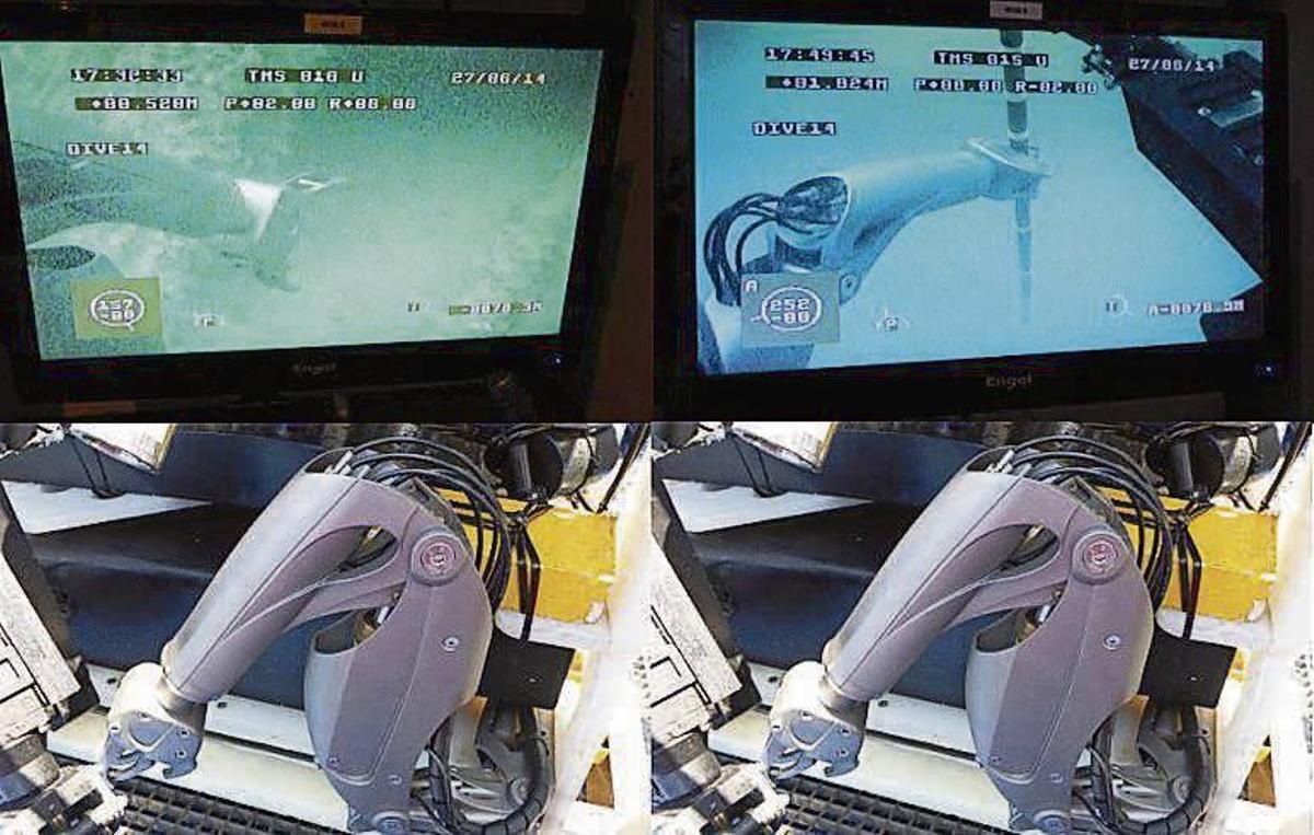 Investigadores de Vigo crean un brazo de titanio para robots submarinos que competirá con EE UU