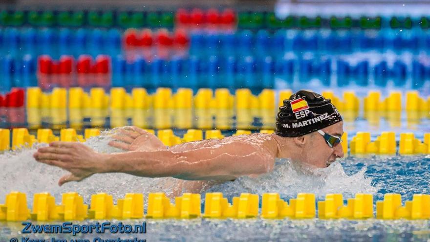 Miguel Martínez, durante una de las pruebas.