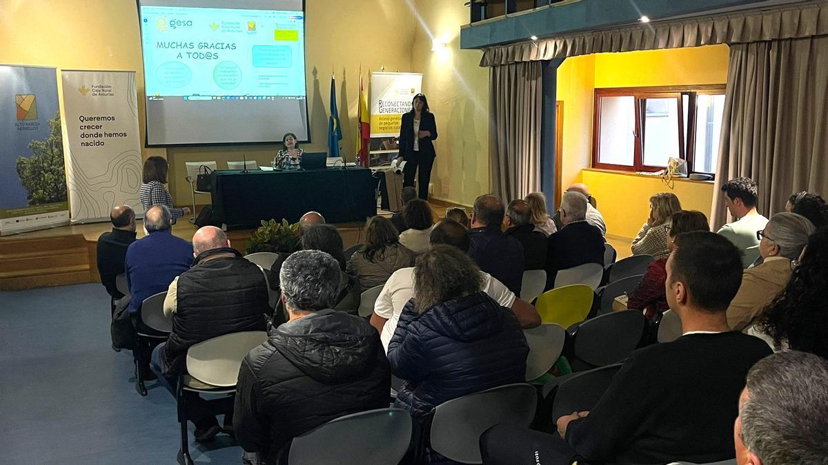 Un momento de la jornada celebrada la tarde del jueves en el auditorio de la Casa de Cultura.