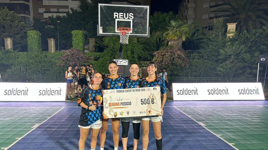 El Valencia Basket 3x3 firma un subcampeonato en el Torneig Ciutat de Reus