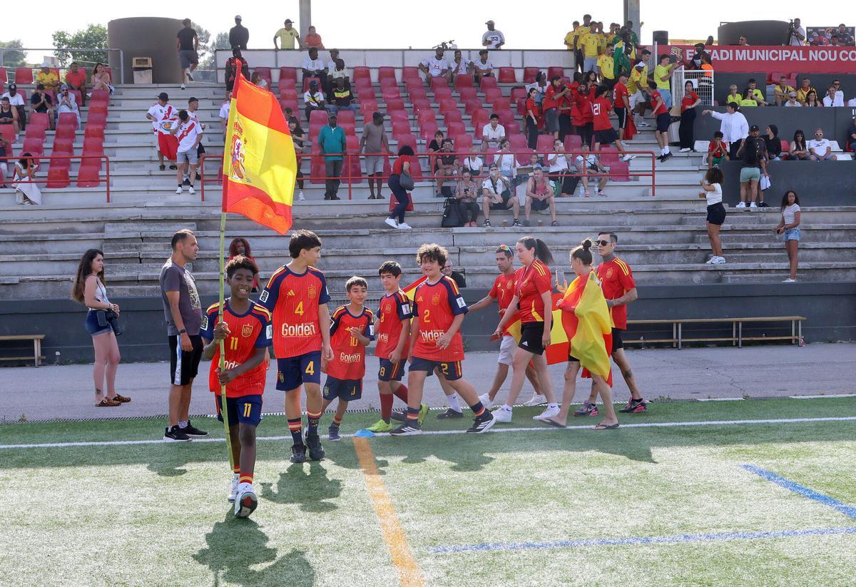 Inauguració del Mundialet Intercultural 2026 i partit Senegal - Equador
