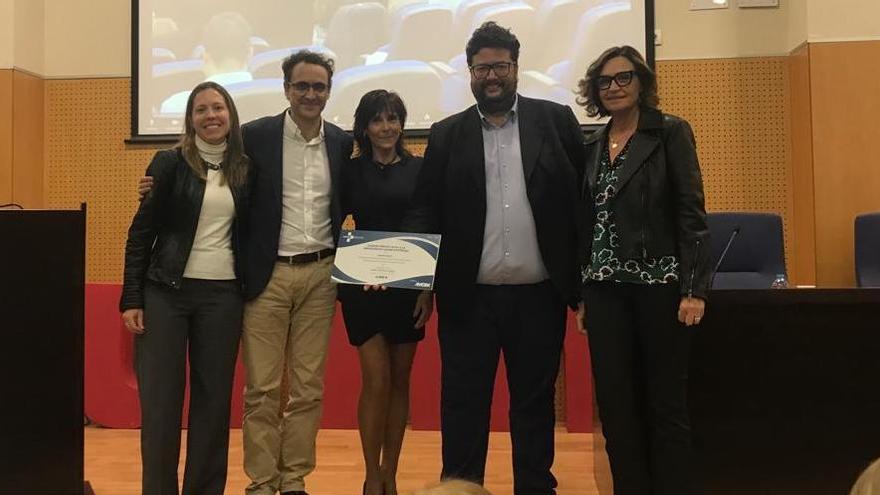 El servicio de cirugía cardiaca del Hospital de La Ribera logra un premio por su innovación