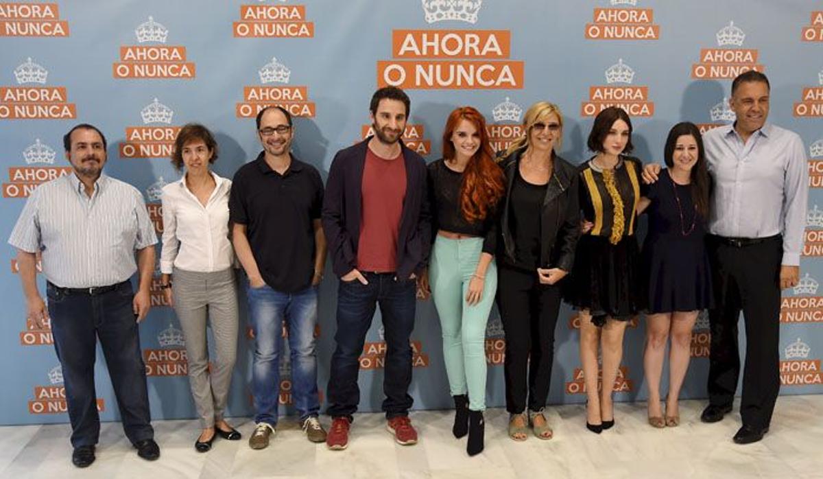 El reparto de actores de 'Ahora o Nunca'