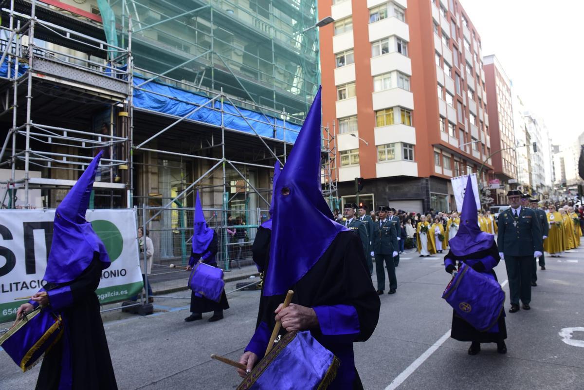 Paso de la Borriquilla en A Coruña.