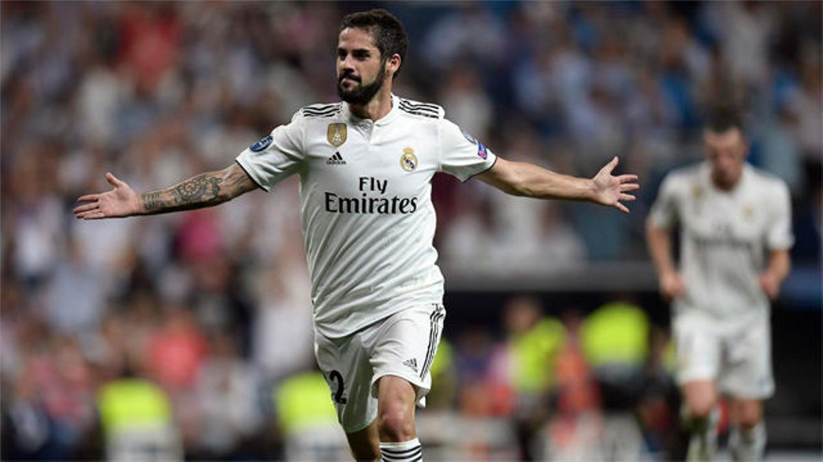 Isco abrió el marcador con un golazo de falta