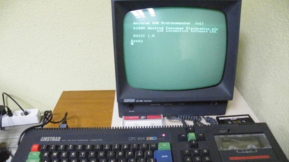 Un ordenador Amstrad