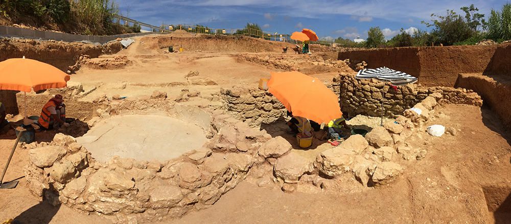 El yacimiento romano de Can Creu en Ibiza incluye dos plantas sótano poco habituales en la isla; se dedicaba a la producción de vino.