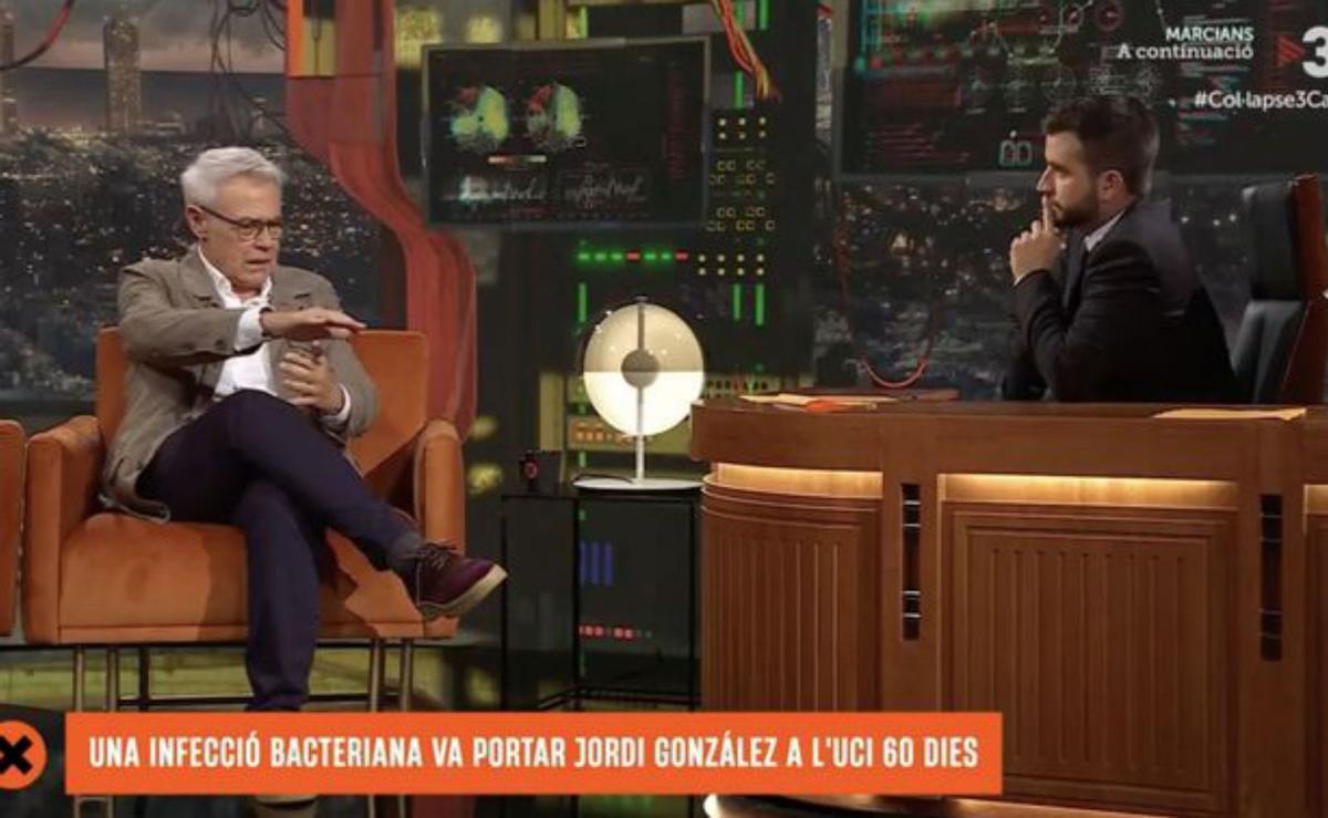 Jordi González, a ‘Col·lapse’ Jordi González, a ‘Col·lapse’