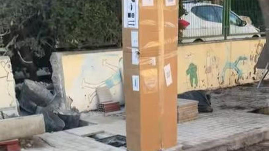 Foios instala un punto de carga doble para vehículos eléctricos en el polígono La Jutera