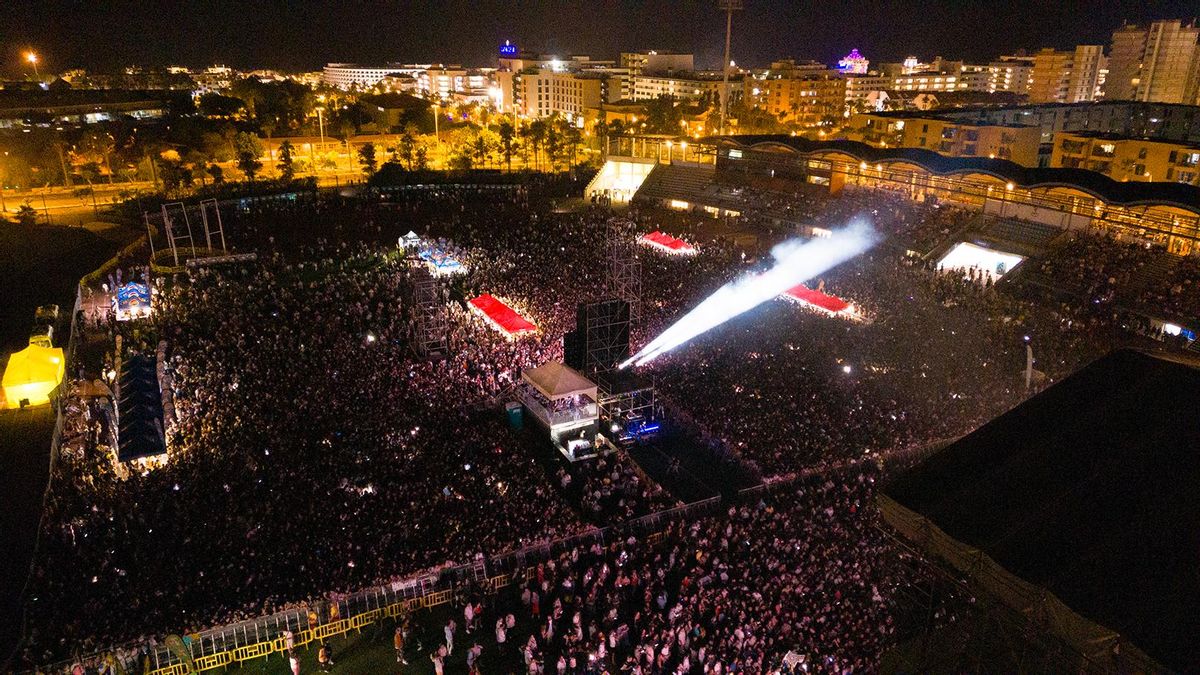 Concierto de Quevedo en Arona, 2023