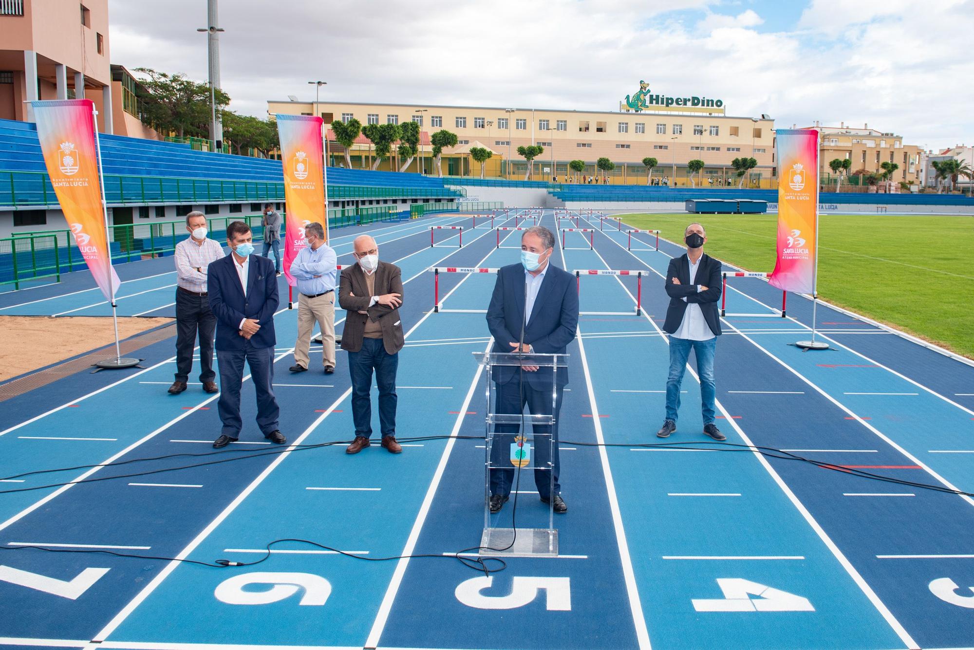 Reapertura del Estadio de Atletismo de Vecindario