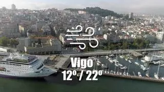 El tiempo en Vigo: previsión meteorológica para hoy, martes 9 de junio