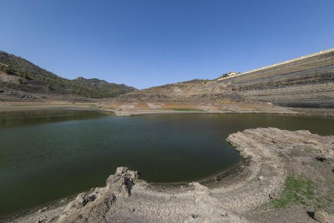 Sequía en las presas de Gran Canaria