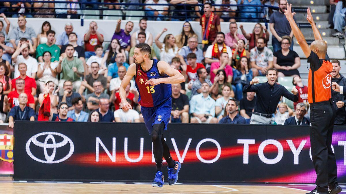 Tomas Satoransky fue el tercer jugador azulgrana que más veces lanzó a canasta ante el Real Madrid