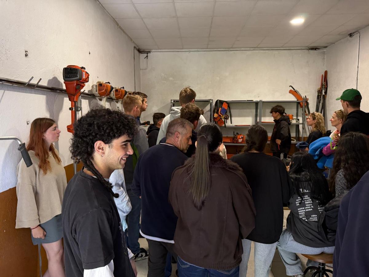 La cantera del campo de Galicia y Bélgica comparte experiencias en Sergude