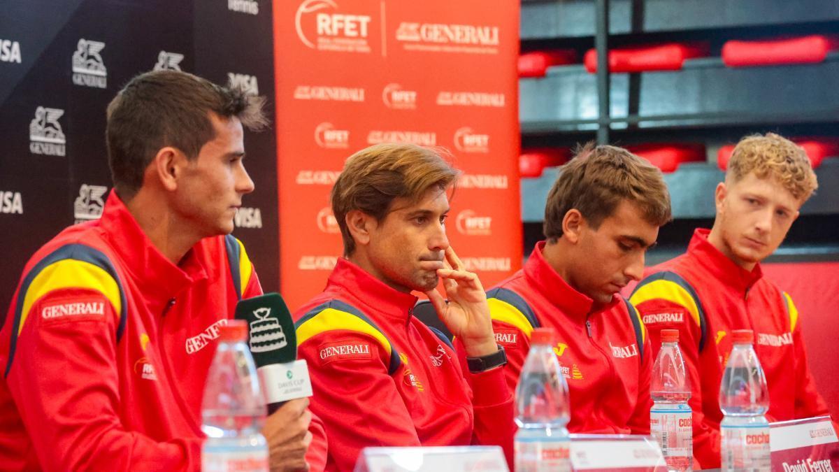 TENIS | COPA DAVIS | David Ferrer apuesta por Jódar y Mérida para los individuales ante Chile