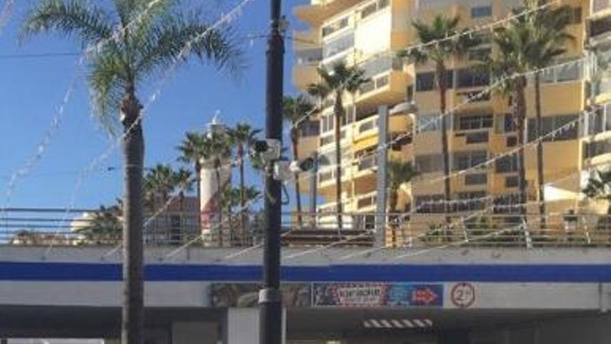 Imagen de una cámara de videovigilancia en Marbella. l. o.