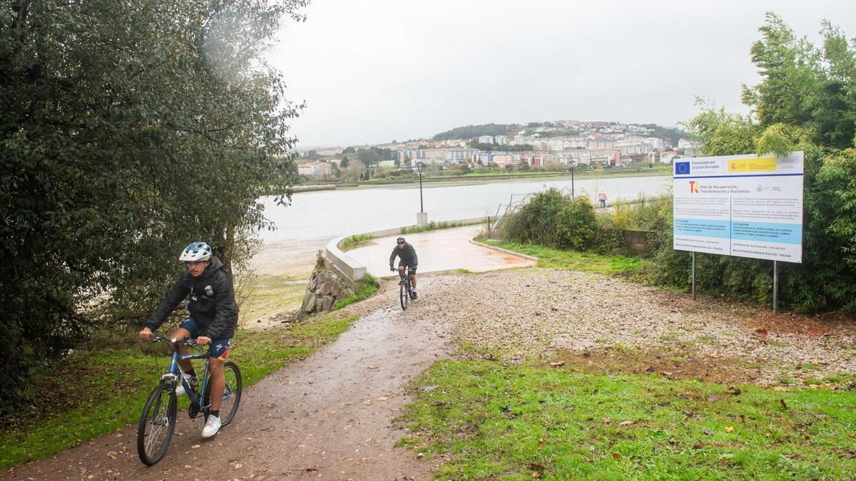 Arrancan las obras del paseo entre Cambre y Oleiros