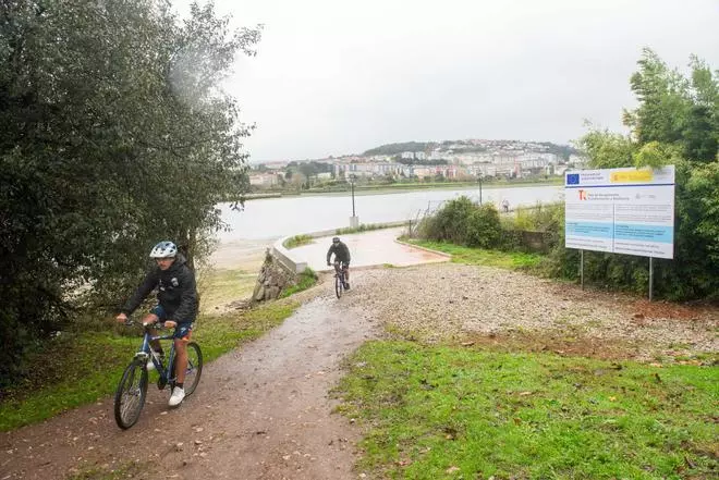 Arrancan las obras del paseo entre Cambre y Oleiros