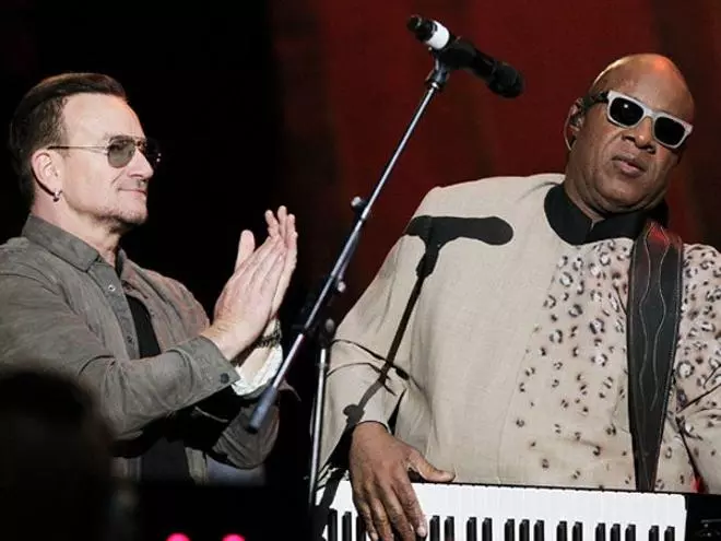 Famosos y músicos en el 2013 Global Citizen Festival