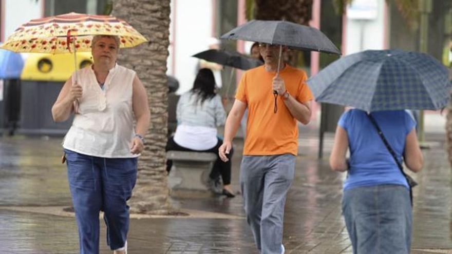 Lluvias débiles el primer fin de semana de septiembre en Canarias