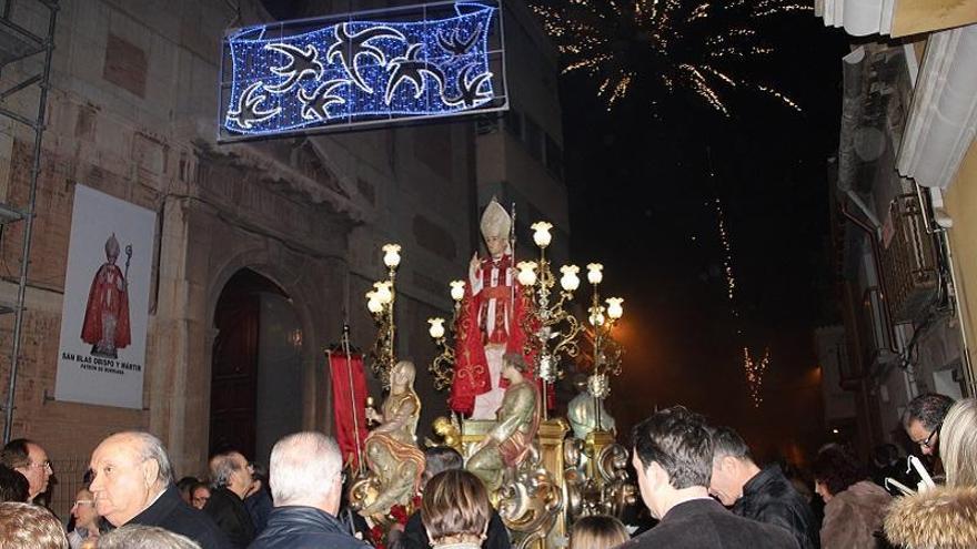 Burriana programa dos espectáculos pirotécnicos por Sant Blai