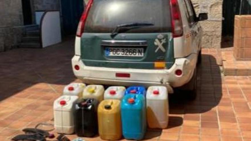 Tres personas investigadas por sustraer combustible a camiones en Pontecesures