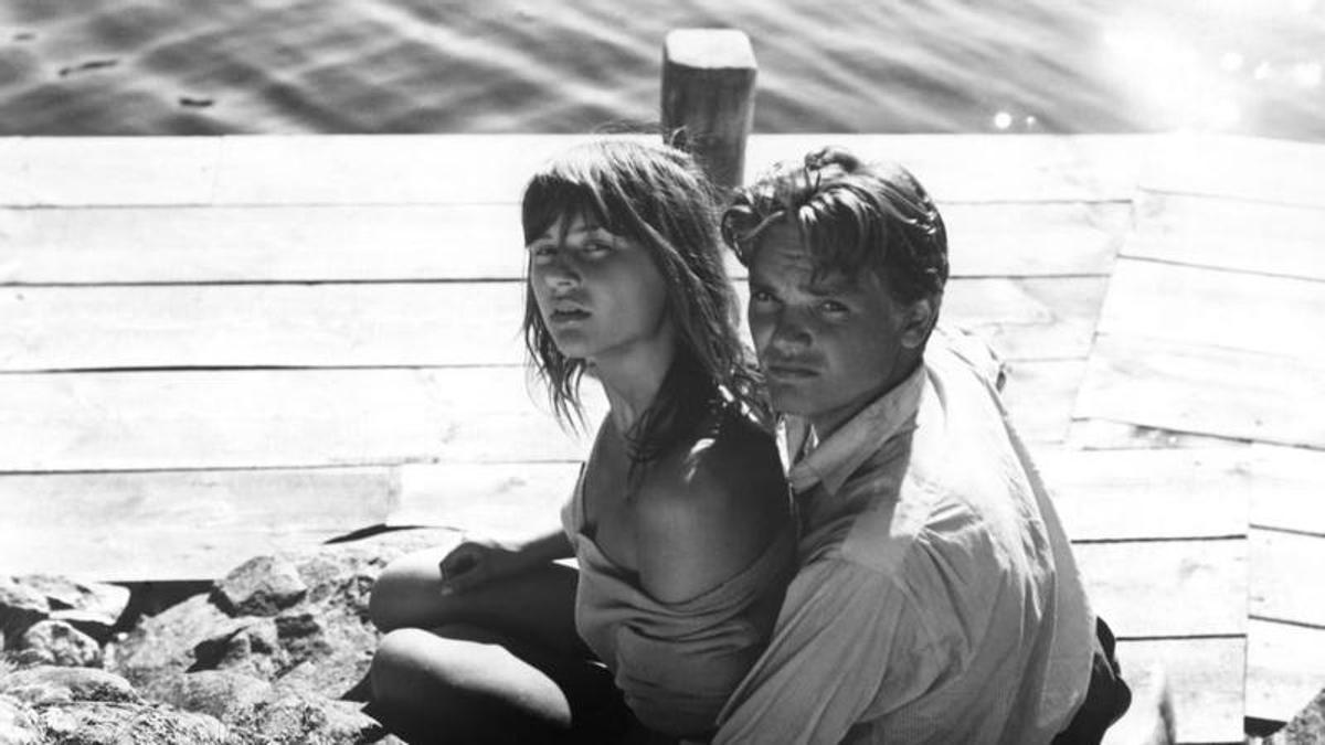 Harriet Andersson y Lars Ekborg en "Un verano con Mónica".