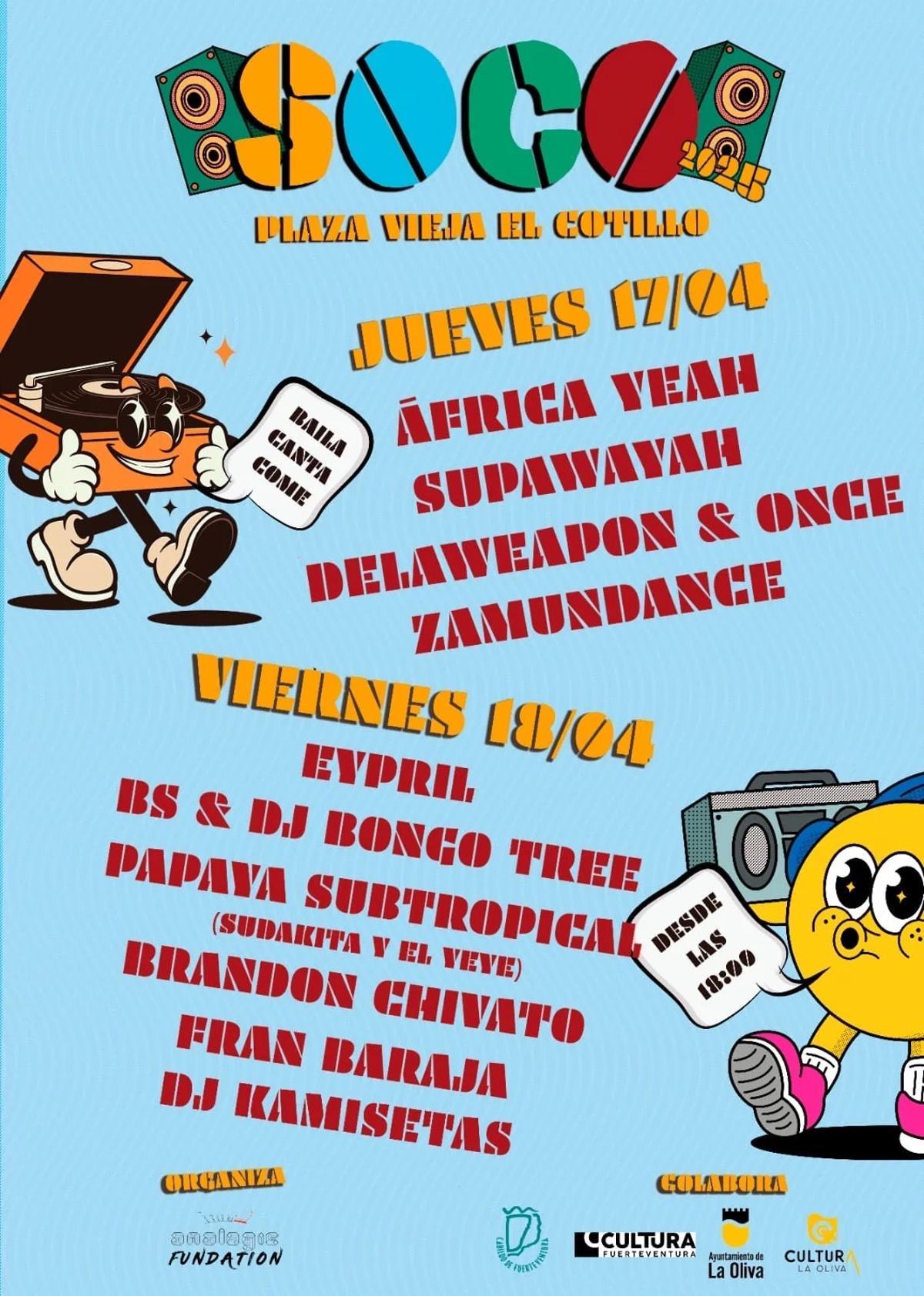 Cartel Festival Sonido Costero