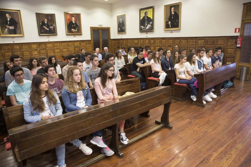 Cristina Valdés, Santiago García y José Ramón Obeso inauguran el campus científico de la Universidad de Oviedo