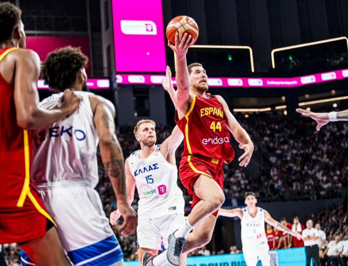 Joel Parra, el líder de la selección española en el tramo final de partido.