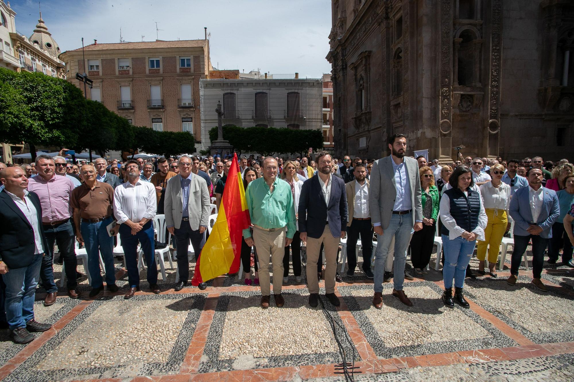 El acto de Vox en Murcia con Espinosa de los Monteros en imágenes