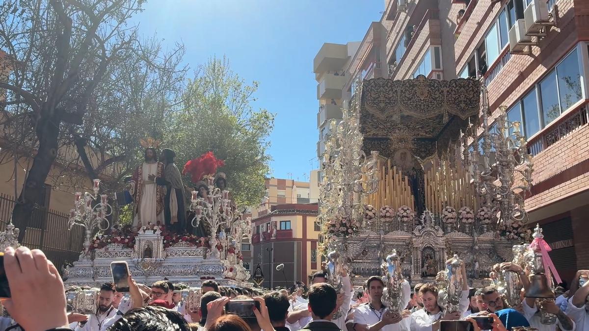 Prendimiento en la calle San Millán | Domingo de Ramos de la Semana Santa de Málaga 2026