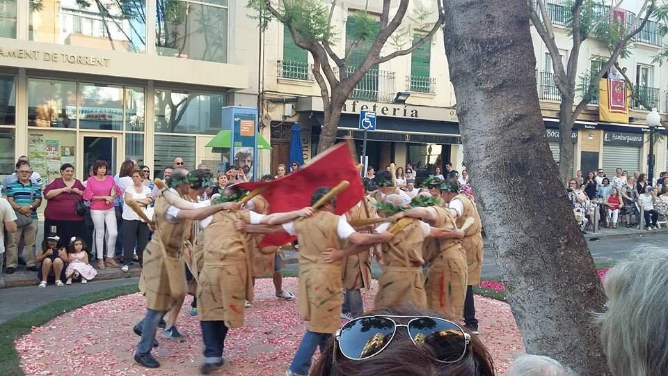 Celebración del Corpus en Torrent.