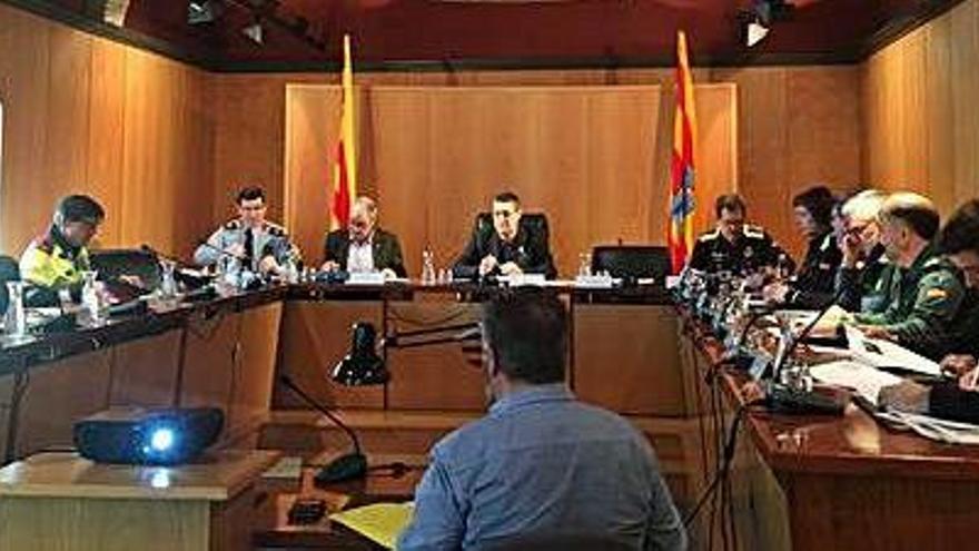 La Junta de Seguretat celebrada ahir a Castelló.