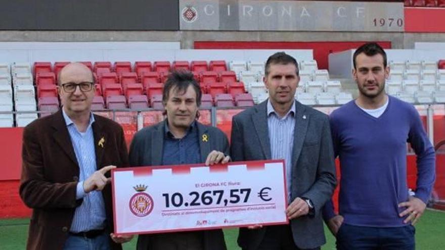 El club entrega més de 10.000 euros a Ripoll