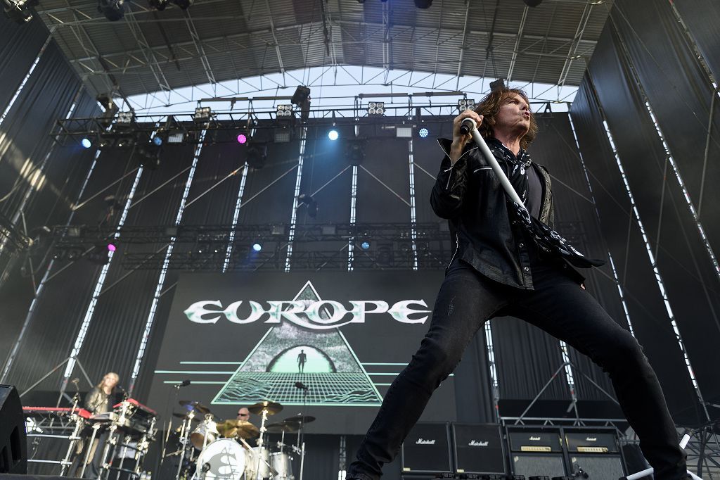 Actuación de Europe en la segunda jornada del Rock Imperium Festival
