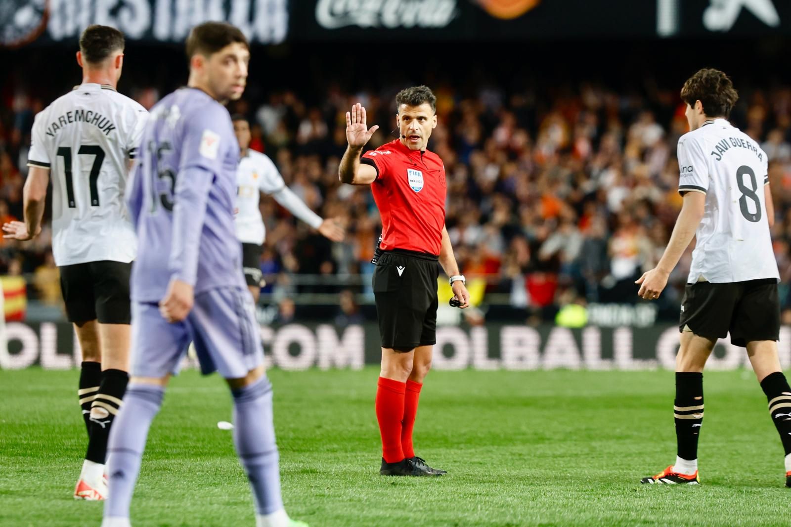 El Valencia CF - Real Madrid, en imágenes