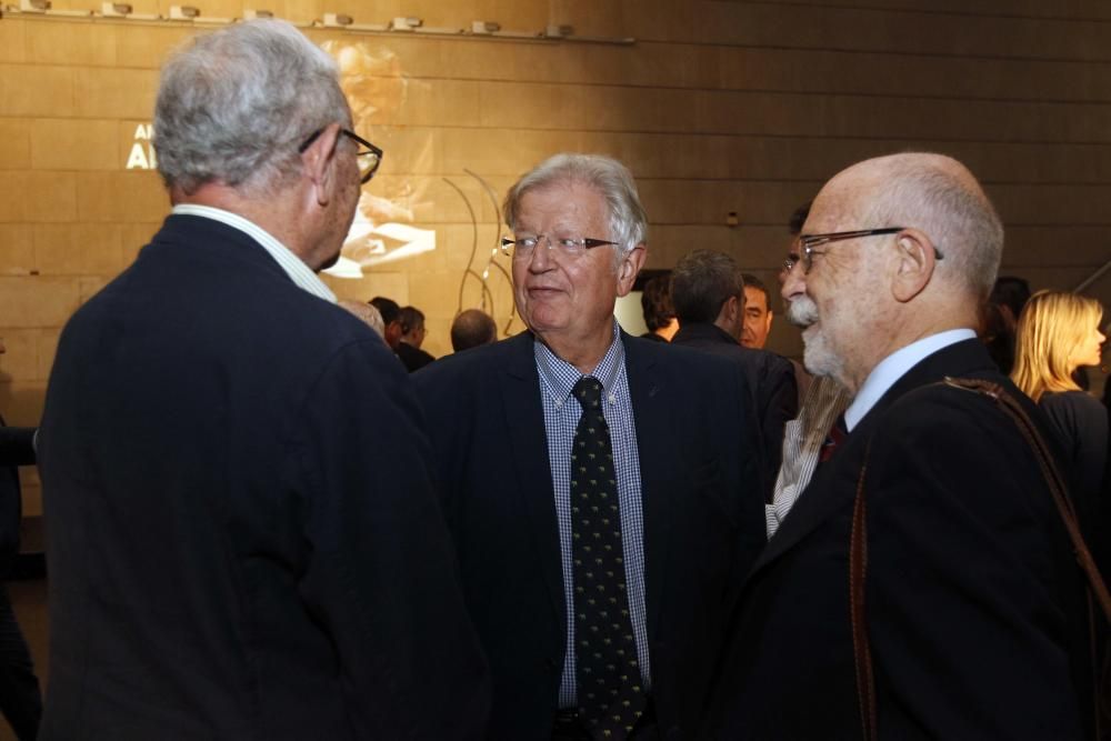 Entrega del premio Julio González a Andreu Alfaro