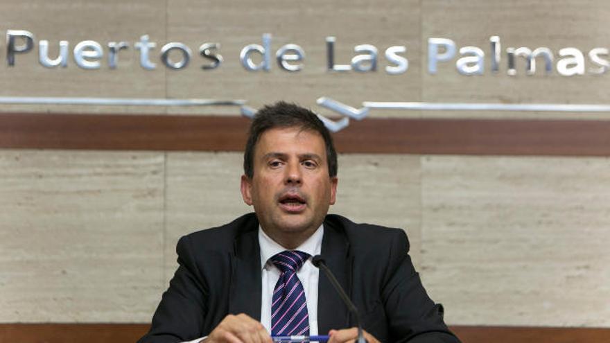 Luis Ibarra, presidente de la Autoridad Portuaria.